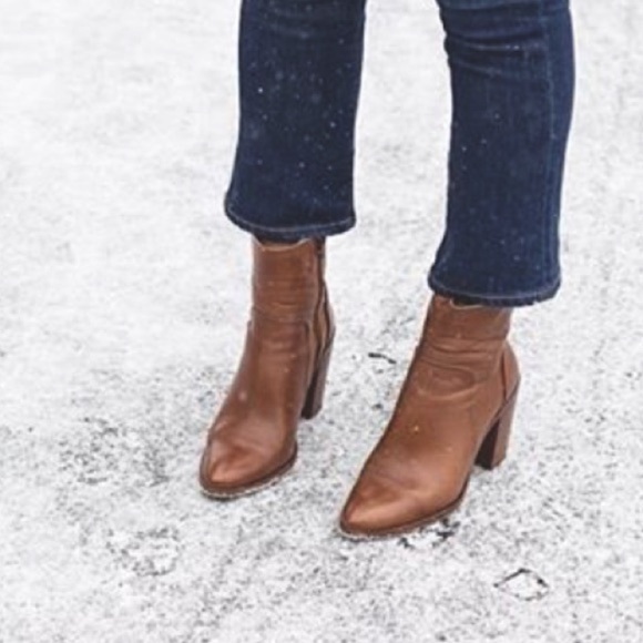 Aldo Leather Greca Booties - Picture 1 of 9